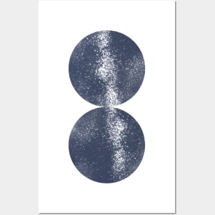 Galaxy abstract art Posters and Art